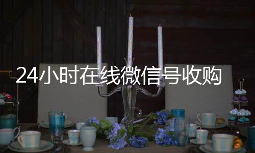 24小时在线微信号24小时高价回收vx收购（24小时收购微信号说坑网）